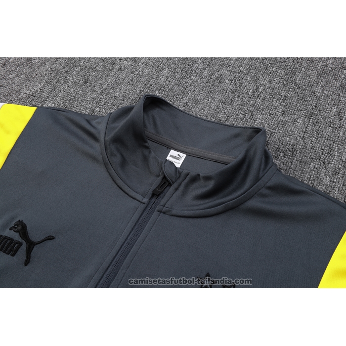Chandal de Sudadera del Borussia Dortmund 23/24 Gris